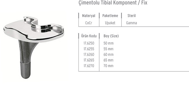 TIBIAL KOMPONENTLER