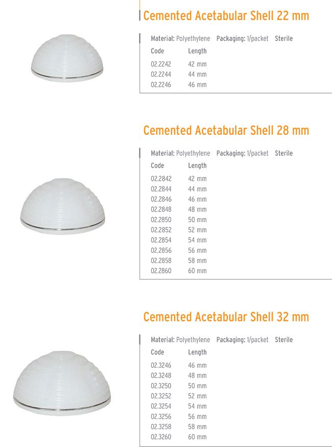 Cemented Asetabular Shell
