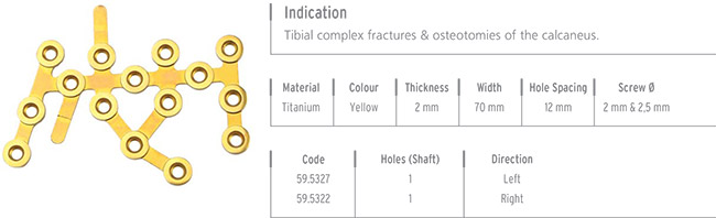 Unilock Calcaneus Plates