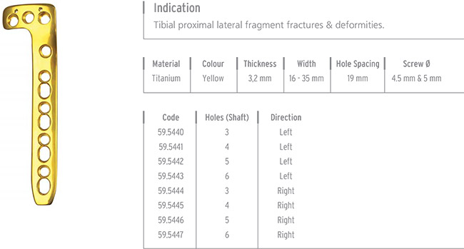 Unilock L Buttress Plate