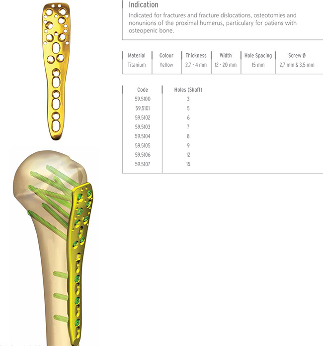 Unilock Proximal Humerus Plate